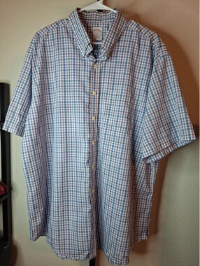 Brooks Brothers short-sleeve button-down shirt size XL